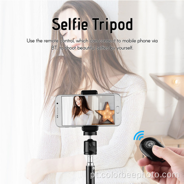 Suporte para lâmpada de tripé de fotografia 50cm suporte para selfies